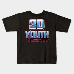 3D YOUTH - Draw, Develop, Display - Romans 1:16 Kids T-Shirt